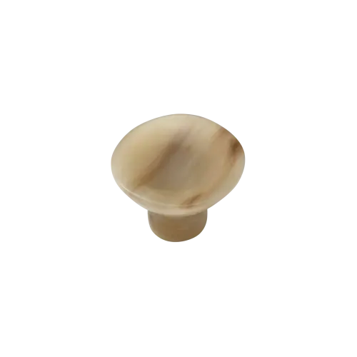 Cabinet knob CUP Clear horn