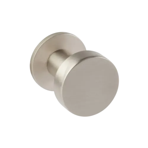 Bouton de tirage rond lisse 70x70mm
