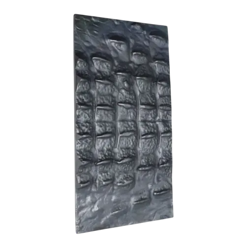 Plaque de tirage rectangle CROCO 300x150mm