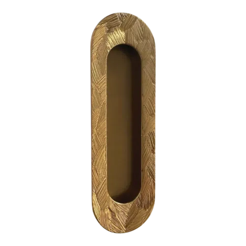 Poignée encastrée ovale VIRTUOSE 128x36mm