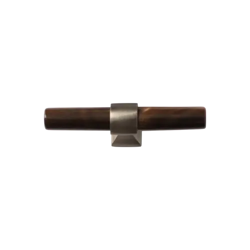 Cabinet pull handle  BROWN HORN 10CM